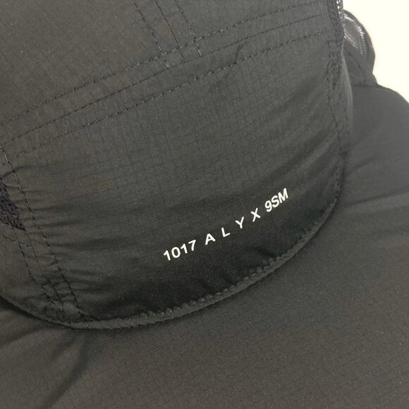 MONCLER ALYX collaboration hat hat bucket hat bob hat hat Nylon Black Unused - Picture 2 of 12
